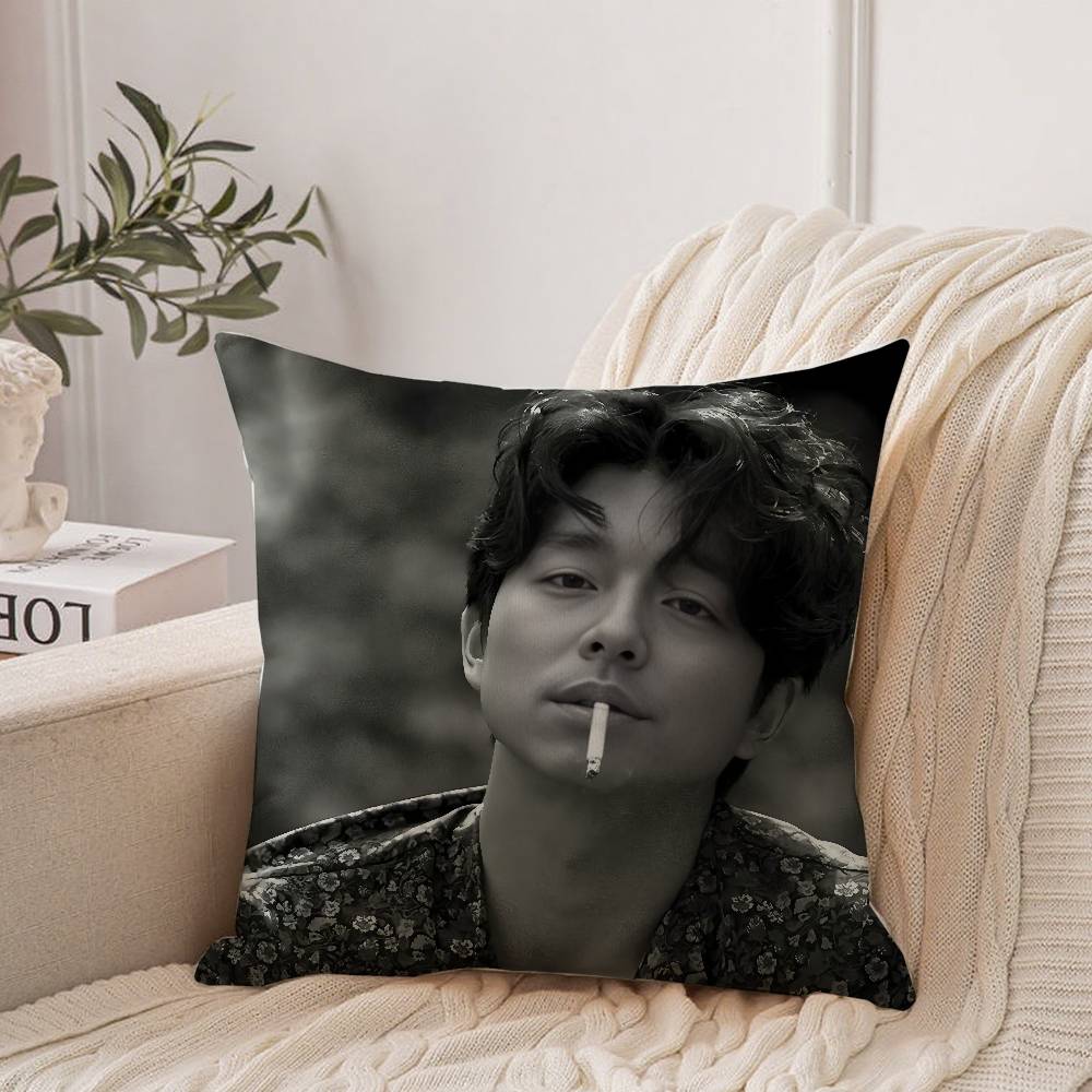 Custom G-Gong YooS KPOP Pillow Case Home Decor Throw For Sofa Bed Car Room Decor Gift Idea