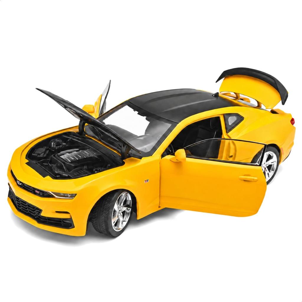 Heimanba Chevrolet Camaro 2023 Diecast Modellauto H1222 1/18 / (Gelb YW)