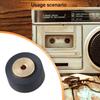 Rubber Pinch Roller Cartridge Radio Tape Recorder Movement Cassette Deck Pressure Belt Wheel 14.2x8x6.5/14.2x7x6.5mm