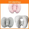Infant Car Seat Head Rest Pillow Soft Peach Skin Fabric Baby Sleep Support For Newborns