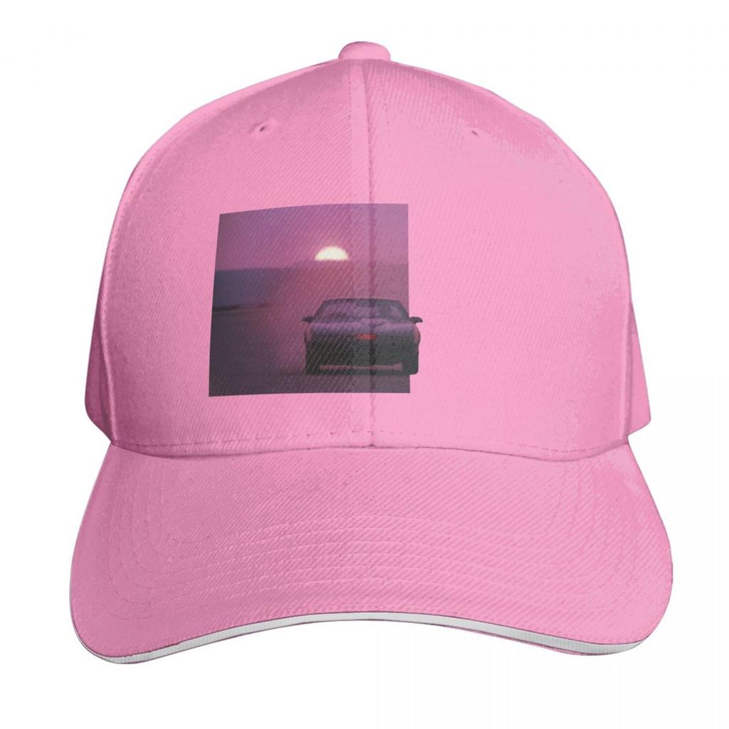 KITT Sunset Baseball Cap Trucker Cap Hats for Unisex Uv Protection Solar Hat Unisex Hat Women Hats Unisexs