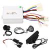36V 500W Gaspedal Controller Scheinwerferschalter Set Elektrofahrrad Umbausatz für Dreirad