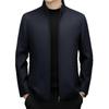 2025 Men's High-End Wool Cashmere Executive Jacket - Stand Collar
