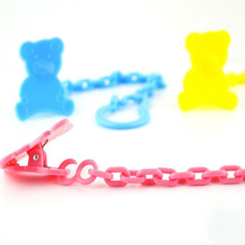 Chain Buckle Nipple Soother Clip Pacifier Dummy Toy Holder Baby  Accessory