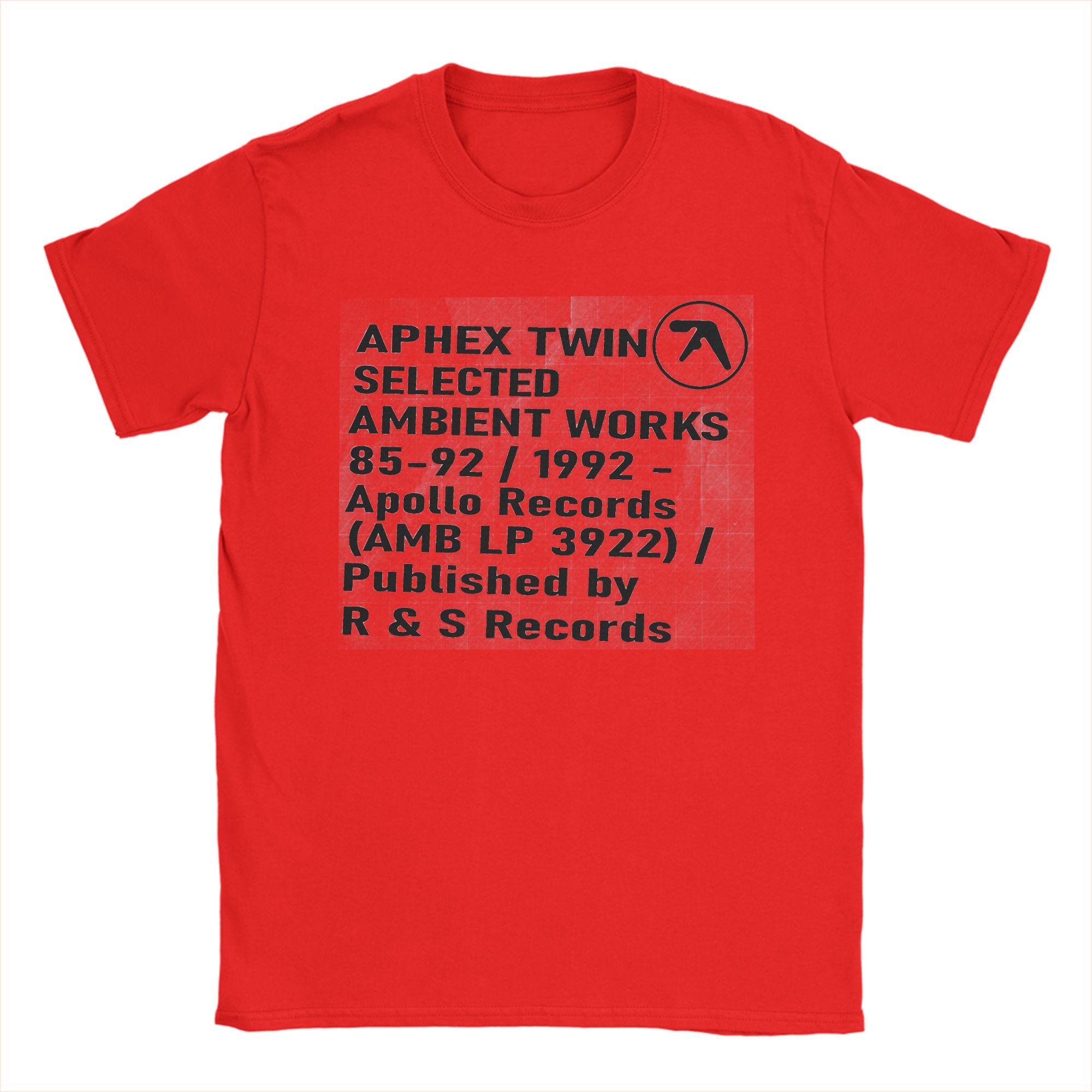 

Aphex Twin TShirts Unisex Funny 100 Cotton Tees O Neck Short Sleeve T Shirts New Arrival Tops S