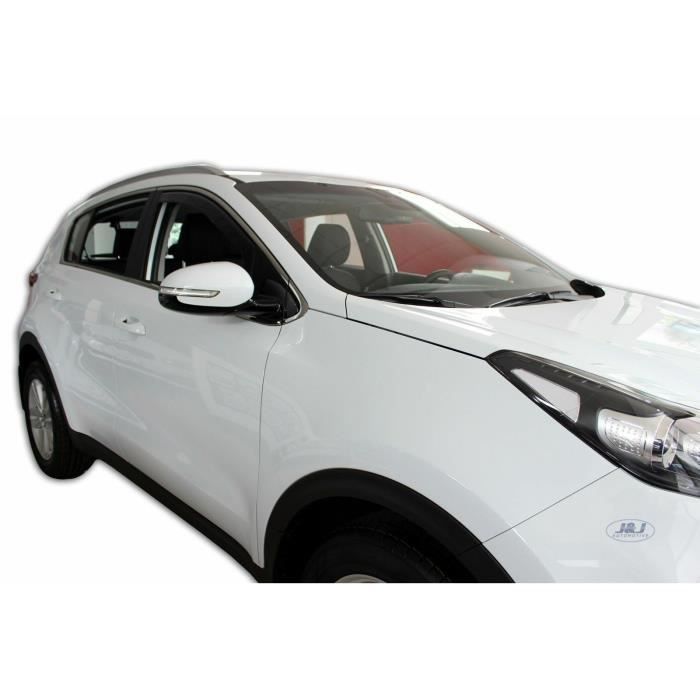 J&J AUTOMOTIVE | Heko Deflecteurs d'air Déflecteurs de Vent Pour Kia Sportage QL, QLE 2016-2021