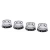 4PCS Electric Guitar Knob Plastic 6mm Inner Diameter Guitar Speed Control Volume Tone Knob