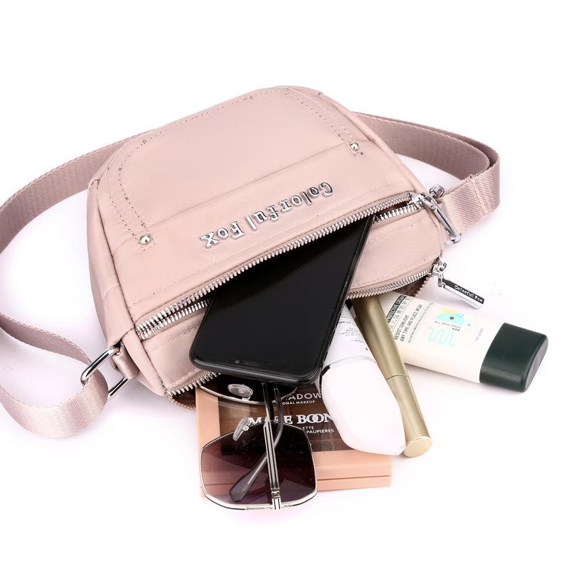 Women's Mini Shoulder Bag Outdoor Casual Simple Mobile Phone Bag Anti-splashing Fashion Messenger Bag