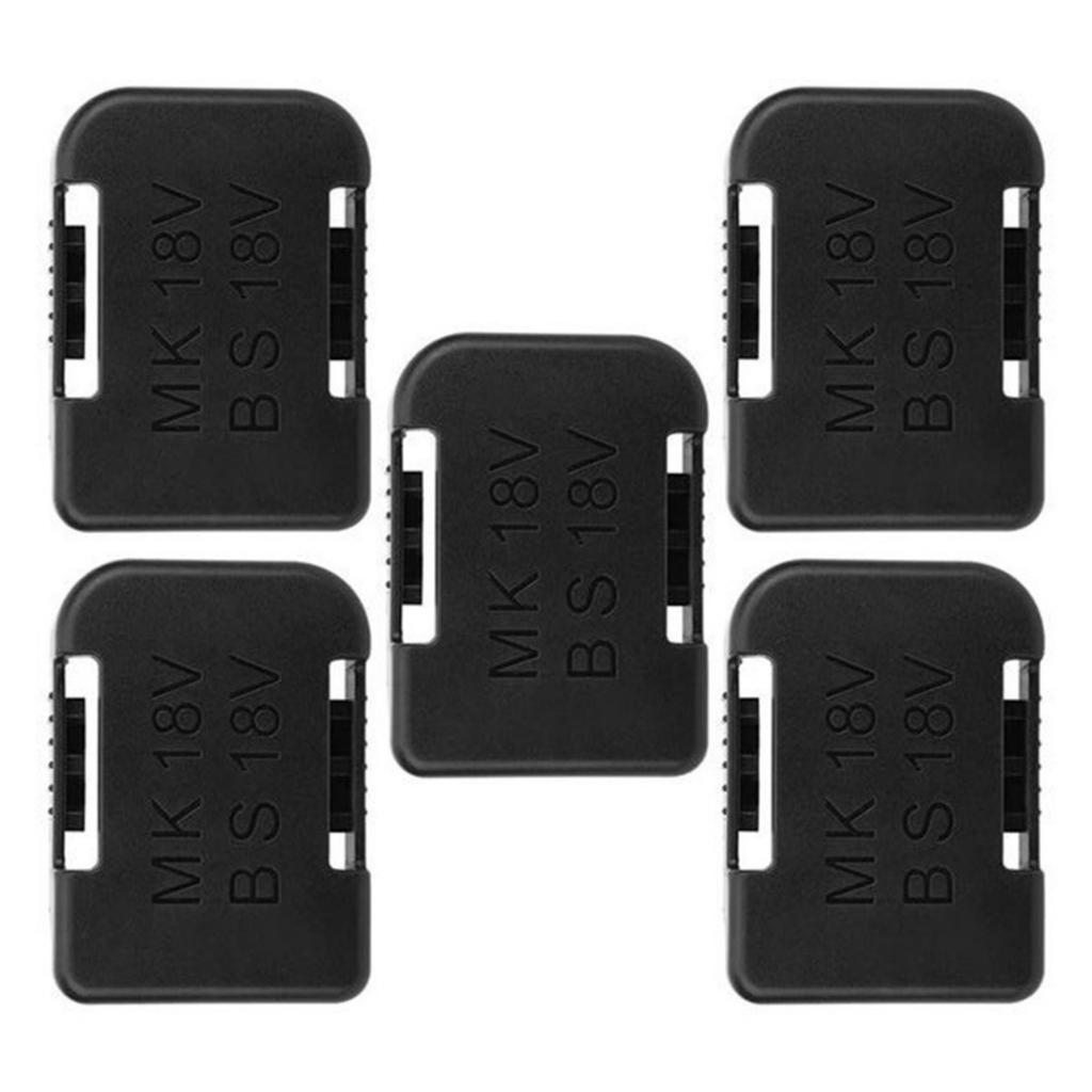 Tool Battery Storage Organizers Rack For 14.4V 18V Lithium Batteries Impact Resistant Mounting Bracket Easy Installation