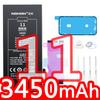 2026 NOHON Phone Battery for iPhone 5S 6 6S 7P 8P X SE2 SE3 XR XS 11 12 13Mini 14P 15PM With Tool for Replacement iPhone Bateria