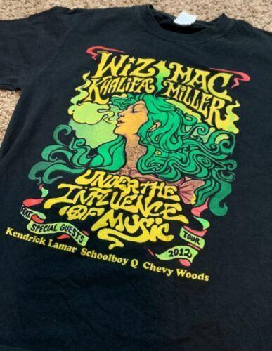 Wiz Khalifa Mac Miller Wiz Khalifa Tour OG T Shirt classic Style Unisex T-Shirt M