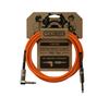 CRUSH Instrument Cable 10ft 3m 1/4" Angled Straight CA035 Guitar Cable