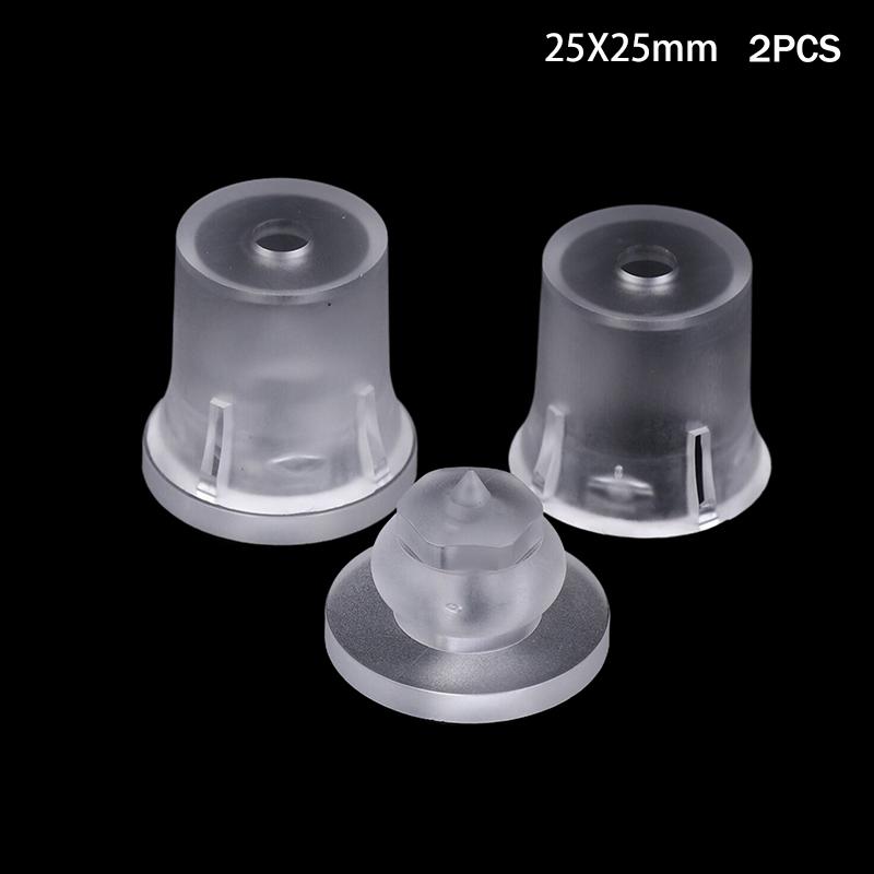 2Pcs Pc Translucent Advertising Nail Glass Nail Bracket Invisible Plastic Screw Frosted Screw For Glass Nail Advertising