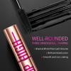 Silk Fiber Matte Mascara Makeup Ultra-Fine Brush Lengthens Eyelashes Waterproof Fast Dry Black Curling Mascara Comestic
