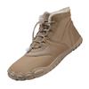 Outdoor Snow Boots Men's Non-slip Waterproof Velvet Warm Five-finger Shoes Cotton Shoes Women's Platform Barefoot Winter Couple Boots