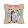 Tv Xo Kitty Kim Min Ho Pillow Case Comfy Pillow Cover For Sofa Home Decor Funny Cushion Cover