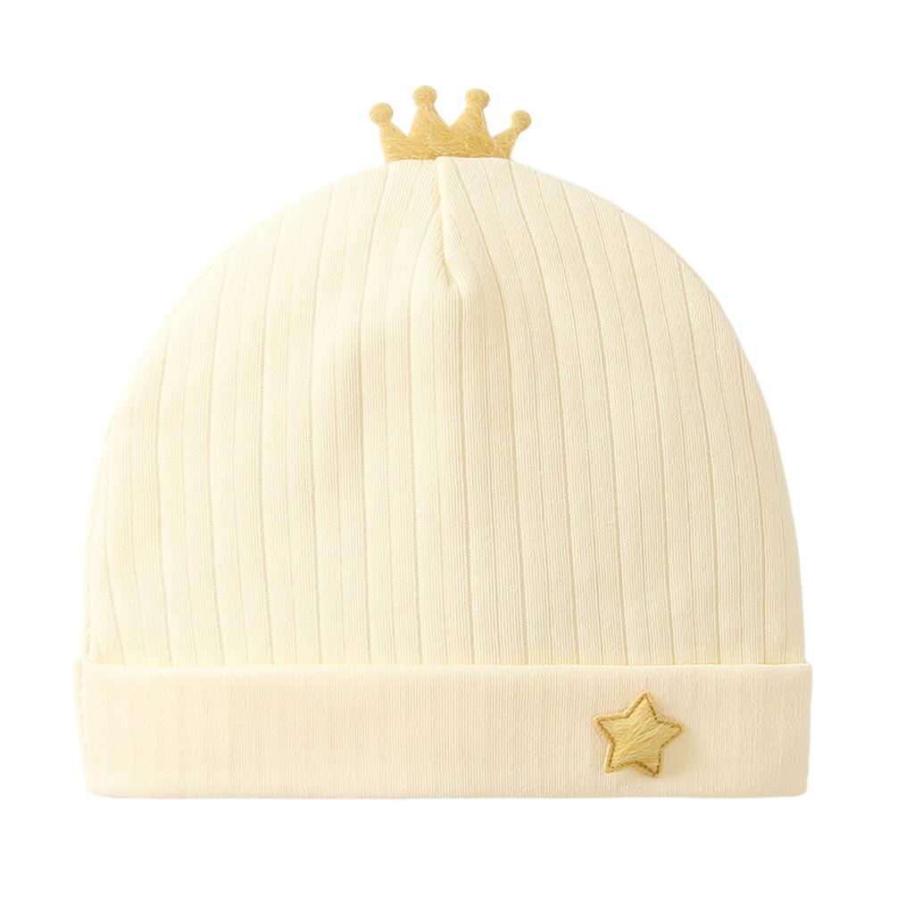 Весенне-осенняя детская шапочка, мягкая и удобная шапочка для новорожденных, модные шапочки-чепчики, головные уборы для детей 0-3-6 месяцев