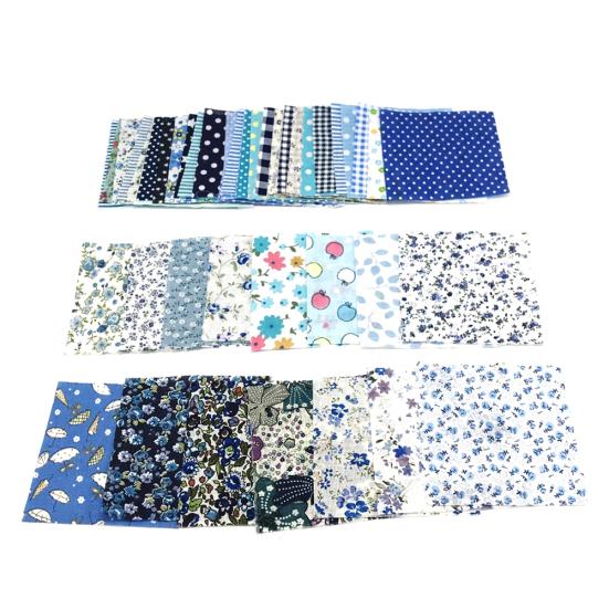 50 szt. 10x10 cm kwiatowy patchwork bawełniany materiał zwykły materiał do samodzielnego szycia pikowania
