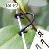 100PCS Vines Fastener Tied Buckle Hook Plant Vegetable Grafting Clips Agricultural Greenhouse Supplies