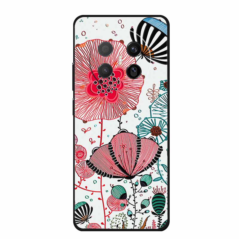 3D Emboss Case For Huawei Mate 70 Air 5G Phone Case Coque Flowers Silicone Soft Back Cover For Huawei Mate 70 Air 2025 Case Capa