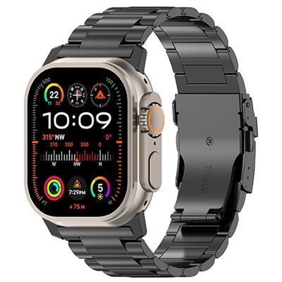 Για Apple Watch 10 46mm/Ultra 2/Ultra 49mm/9 8 7 45mm/SE (2023) SE (2022) SE 6 5 4 44mm/3 2 1 42mm Λουράκι από Κράμα Τιτανίου 26mm Λουράκι