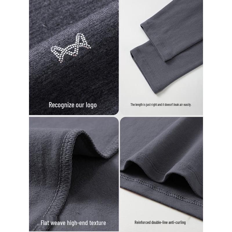 MiiOW Men's Seamless Thermal Underwear Set - Crew Neck