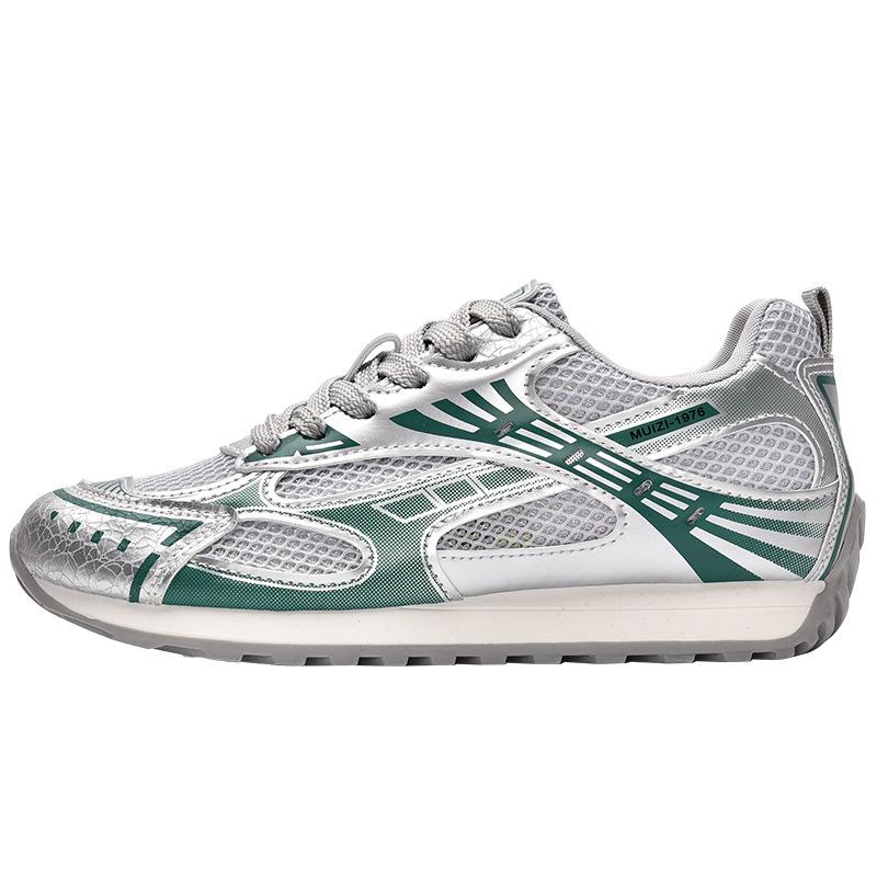 New products are on sale in summer, new thick-soled mesh casual retro versatile sneakers 2766