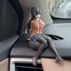Anime Bunny Girl Figure Sakurajima Mai Figuras Cute Anime JK Girl Action Figure Sitting Pose Model Statue Collect Toy Doll Gifts