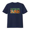 Basketball Dad Unisexs Big Tall T Shirt Unique Print For Sports Loving Dads Vintage Stretched Stylish Casual Graphic