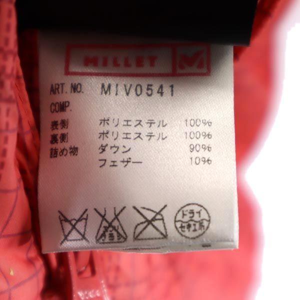 MILLET reversible Down jacket S Gray x red Women Used
