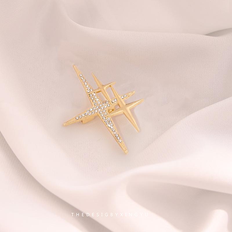 Broche Elegante de Pérola Dourada e Espiga de Trigo: Acessório Versátil e de Alta Qualidade para Mulheres