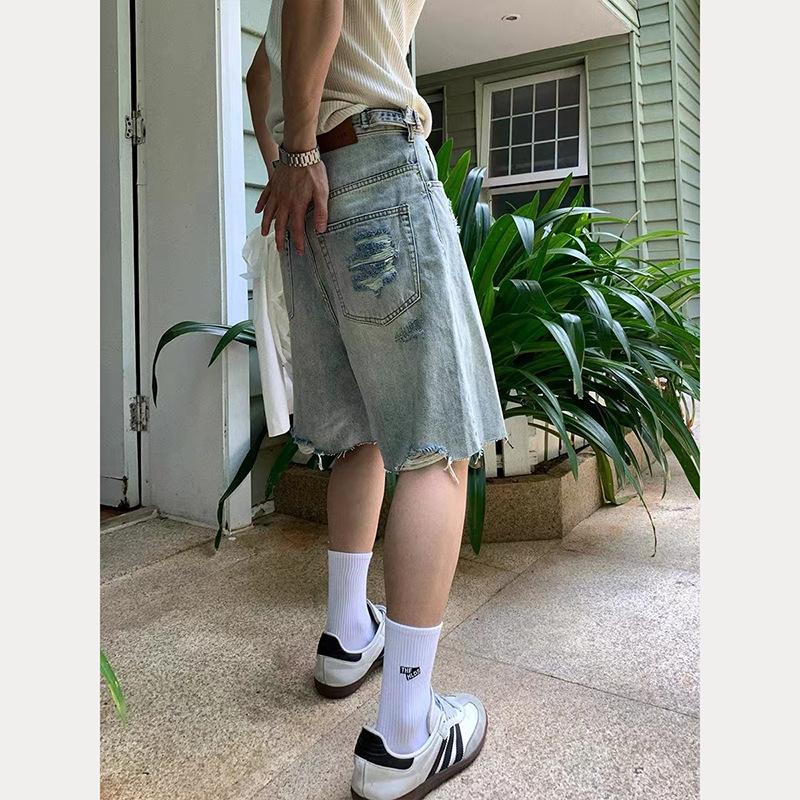 

JYL Women s Straight Pants Love Embroidered American Vintage Stripe Casual Pants M бездна