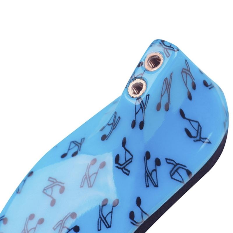 Comfortable Violin Shoulder Rest 4/4 and 3/4 Universal Violin Shoulder Rest with Height Adjustable Feet Durable