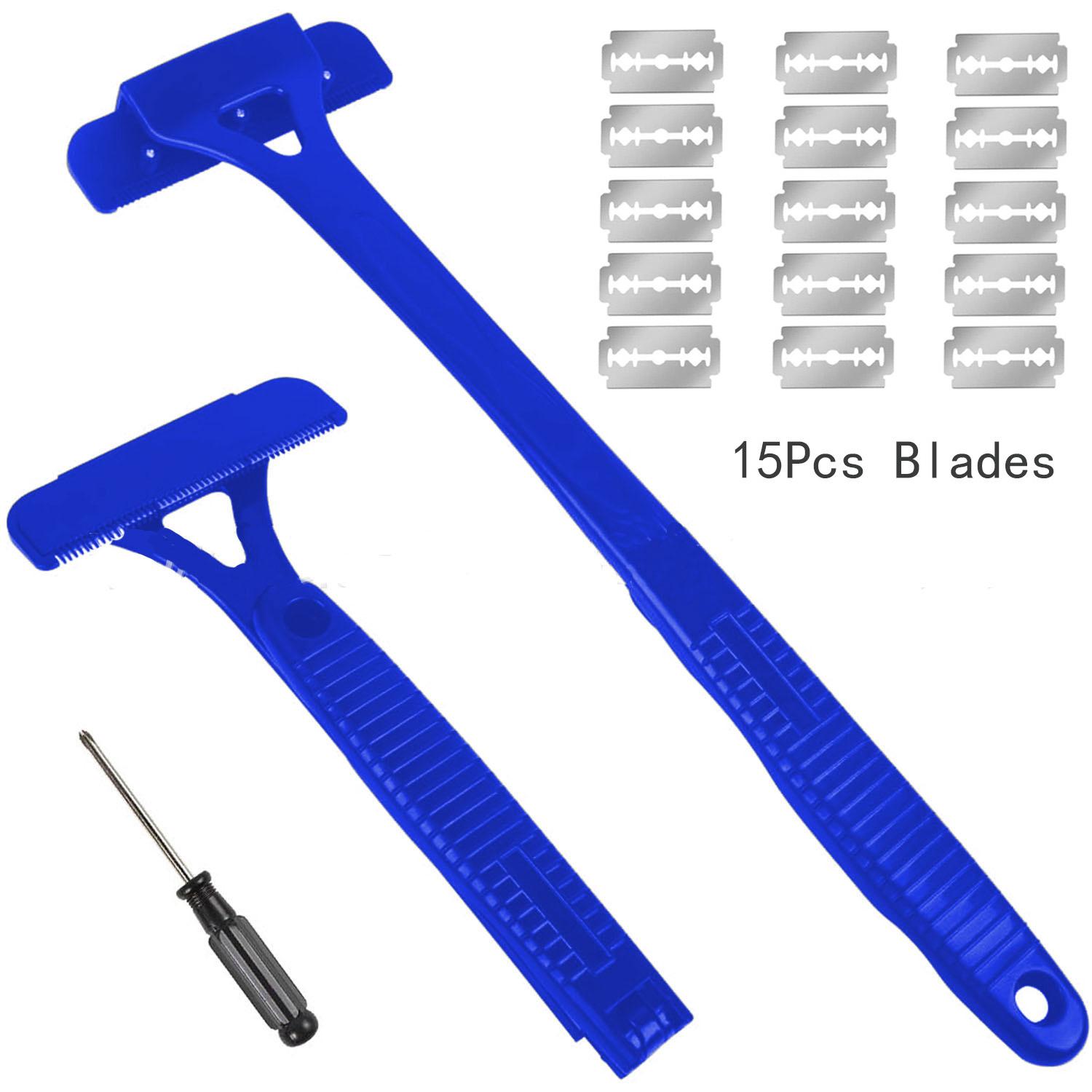 

Новая мужская бритва для спины, бритва для волос и тела, безопасный триммер со складной ручкой, для тела, ног, с длинной ручкой, для удаления волос, инструмент для бритья