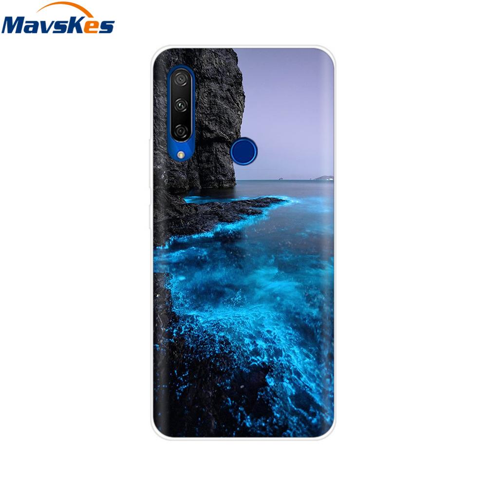 Painted Case For Alcatel 1S 2020 5028Y 5028D Case TPU Soft Silicone Cover Funda For Alcatel 1S 2020 Case Cover Etui Bumper Coque