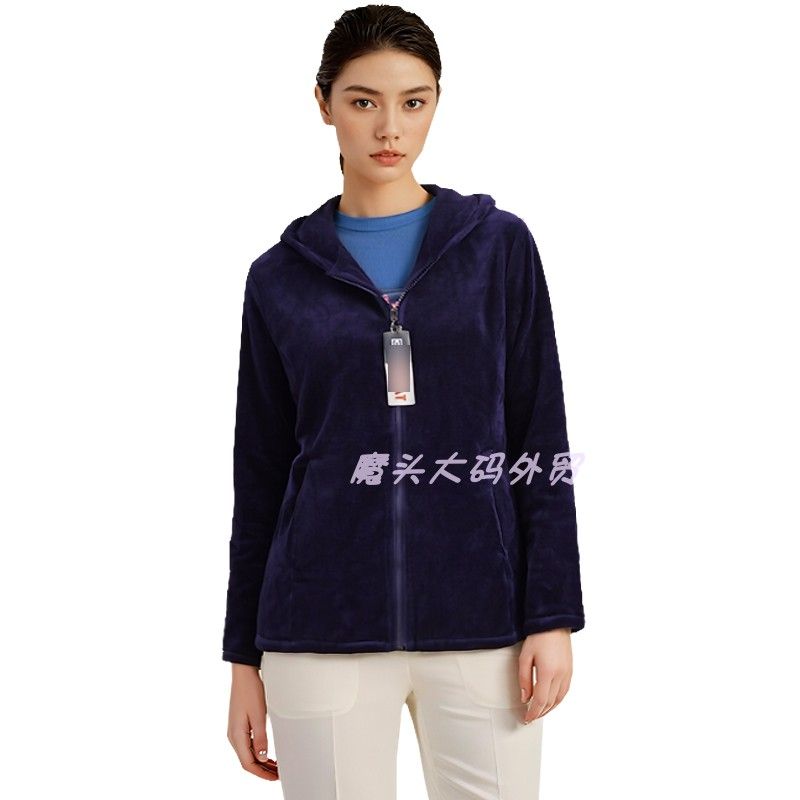 

Wdlm Wool Liner Velvet-Added Thickness Swan Hoodie Dark purple 2XL (about 90.00 kg-97.50 kg