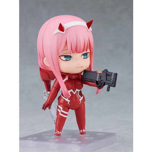 Нендороид Дарлинг в костюме пилота Franxx Zero Two Ver. Немасштабная подвижная фигура, раскрашенная из пластика.