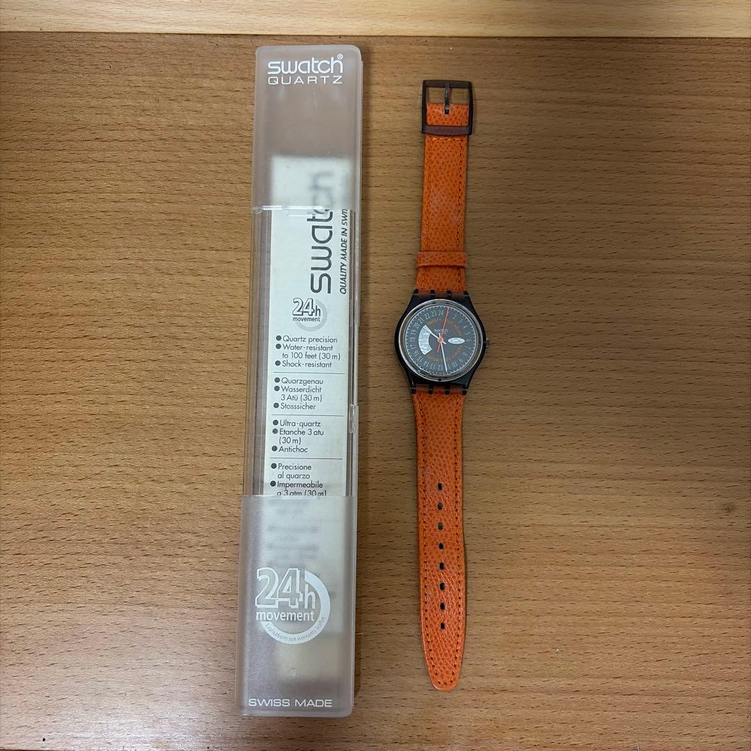 Used Swatch 24h Movement Quartz Watch
