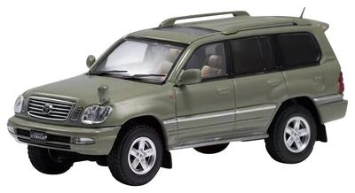 Gaincorp Produkte Toyota Land Cruiser Cygnus Grün Fertigprodukt 1/64 - (RHD)