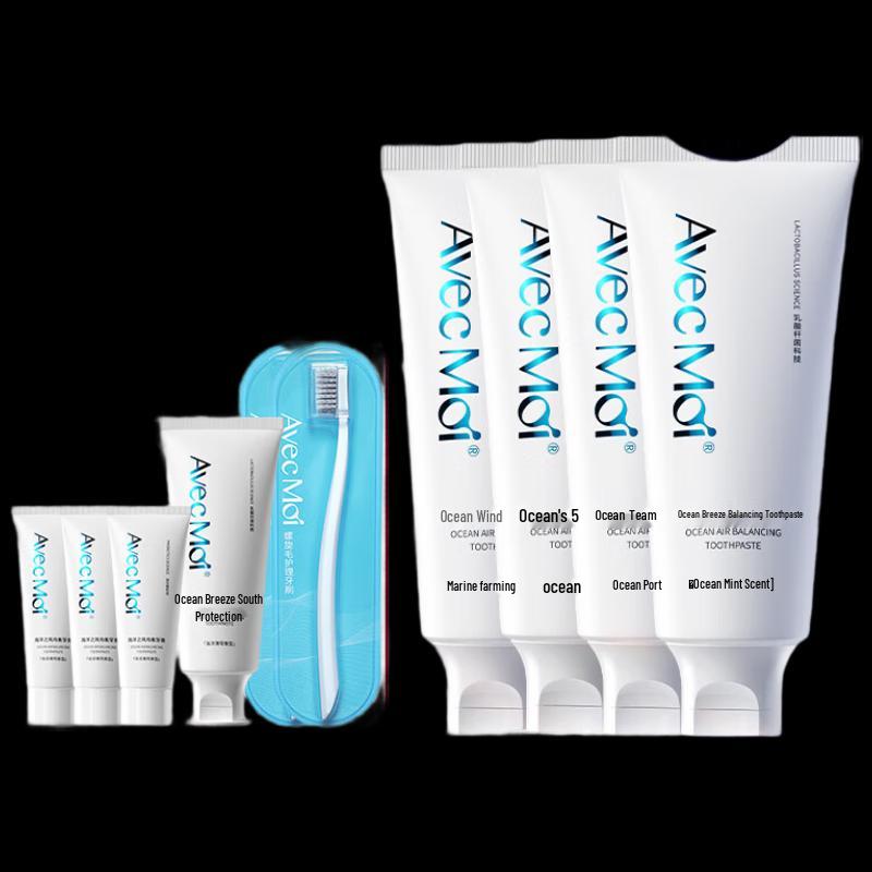 

Avec Moi Ocean Wind Probiotic Toothpaste Set