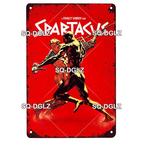 Movie Poster Metal Sign Metal Poster Tin Sign Plaque Metal Vintage Wall Decor for Bar Pub Club Man Cave Metal Signs(20x30cm)