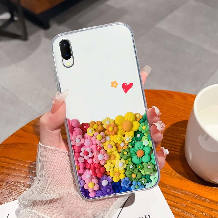 

Чехол для Vivo V11 V15 V17 V27 Pro V11i V21 V3 V21e V27e с милыми кошачьими узорами, чехлы для телефона, защитная пленка для экрана, мягкий ТПУ, противоскользящая оболочка для Vivo, прозрачный чехол Vivo V3 Max