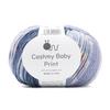 Raw Wool Yarn 5 Balls Cashmere Baby Print Medium Thickness 40g Microfiber Acrylic Nylon Blue Series (116m) 50% 50% 102.