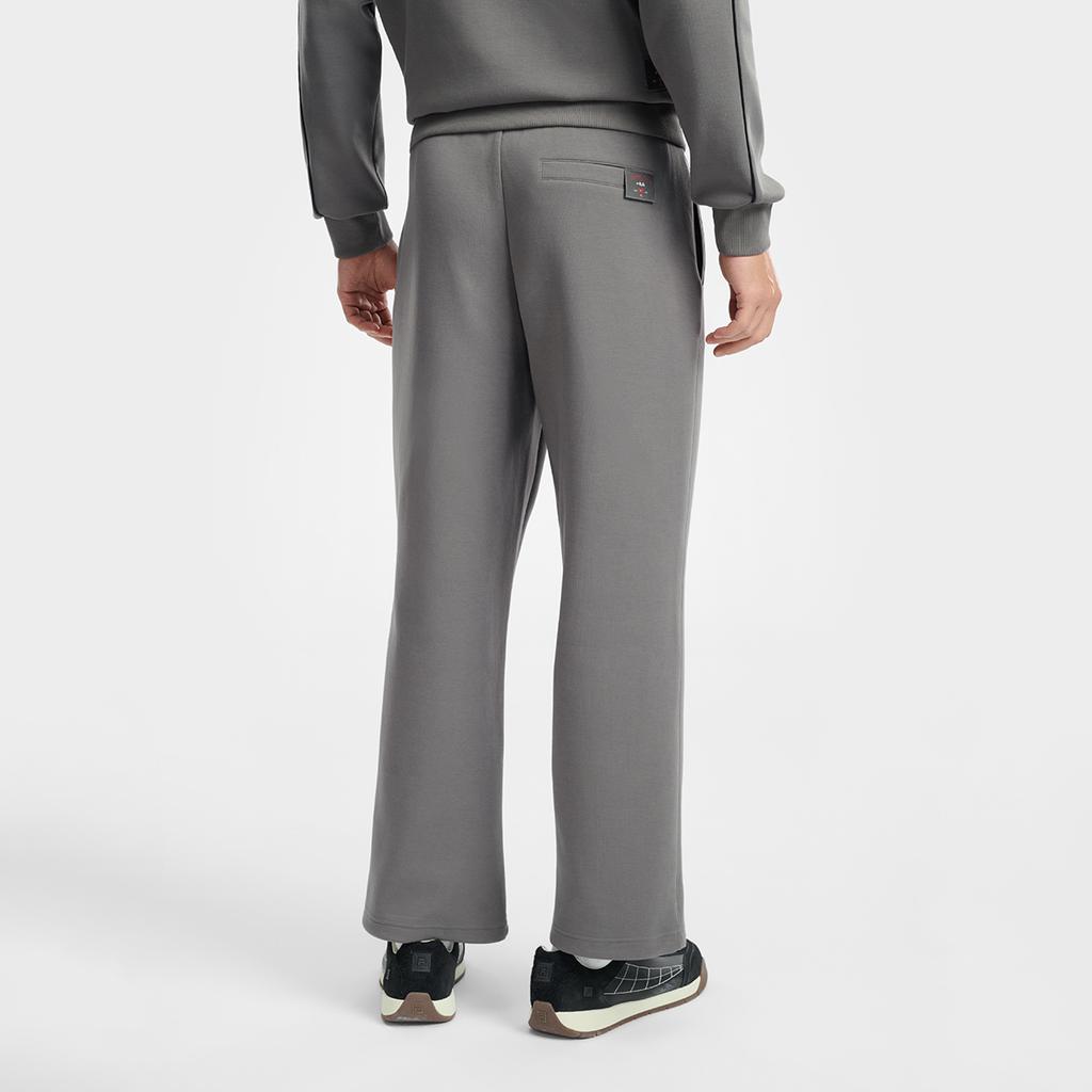 Fila Tennis Minimalist Fashion Classic Retro Sports Comfortable Versatile Loose Knit Casual Pants Men Bottoms Dark-Reef-Gray A11M613613FDY