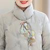 2025 New Chinese Style Winter Down Jacket for Women: Fashionable and Thick Coat for Middle-Aged and Elderly Ladies