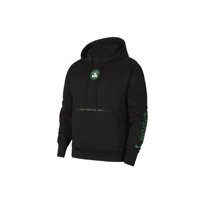 NBA Courtside Boston Celtics Casual Sport Hoodie Men Tops Black CN1807-010
