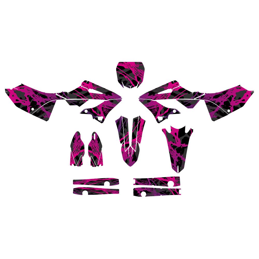 2022-2024 YAMAHA YZ125/250 Off-road Motorcycle Full Sticker Decals