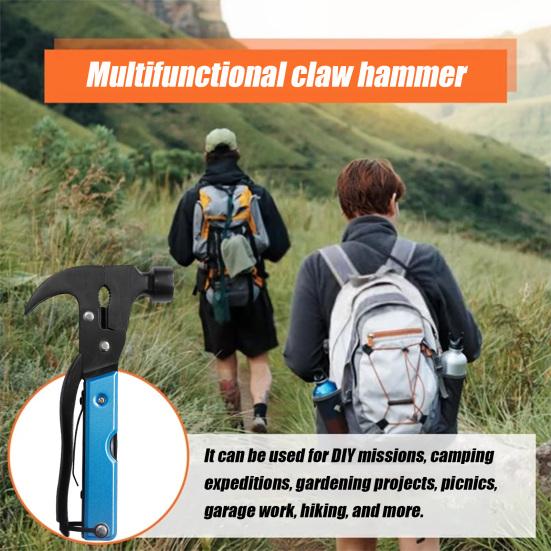 Portable Multi-tool Knife Hammer with Handle Lightweight Portable Pocket Knife Men Multi-tool Accessories