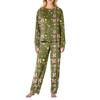 Women's Butterfly Print Long,Sleeved Pajama Set