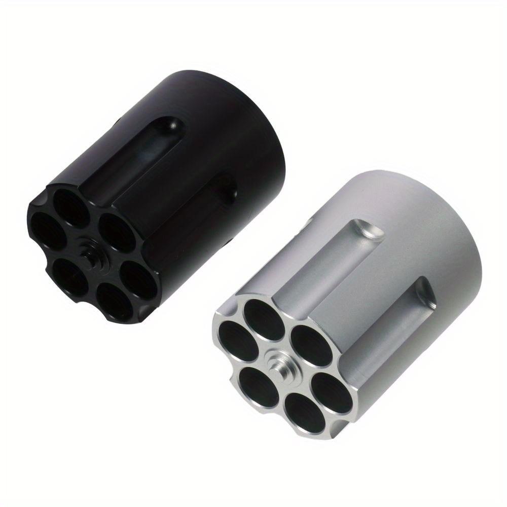 Soccer Pen Holder Creative Gun Cylinder Shaped Multifunctional Metal Storage Box Portable Pencil Stand Painting Brush Pen Hole